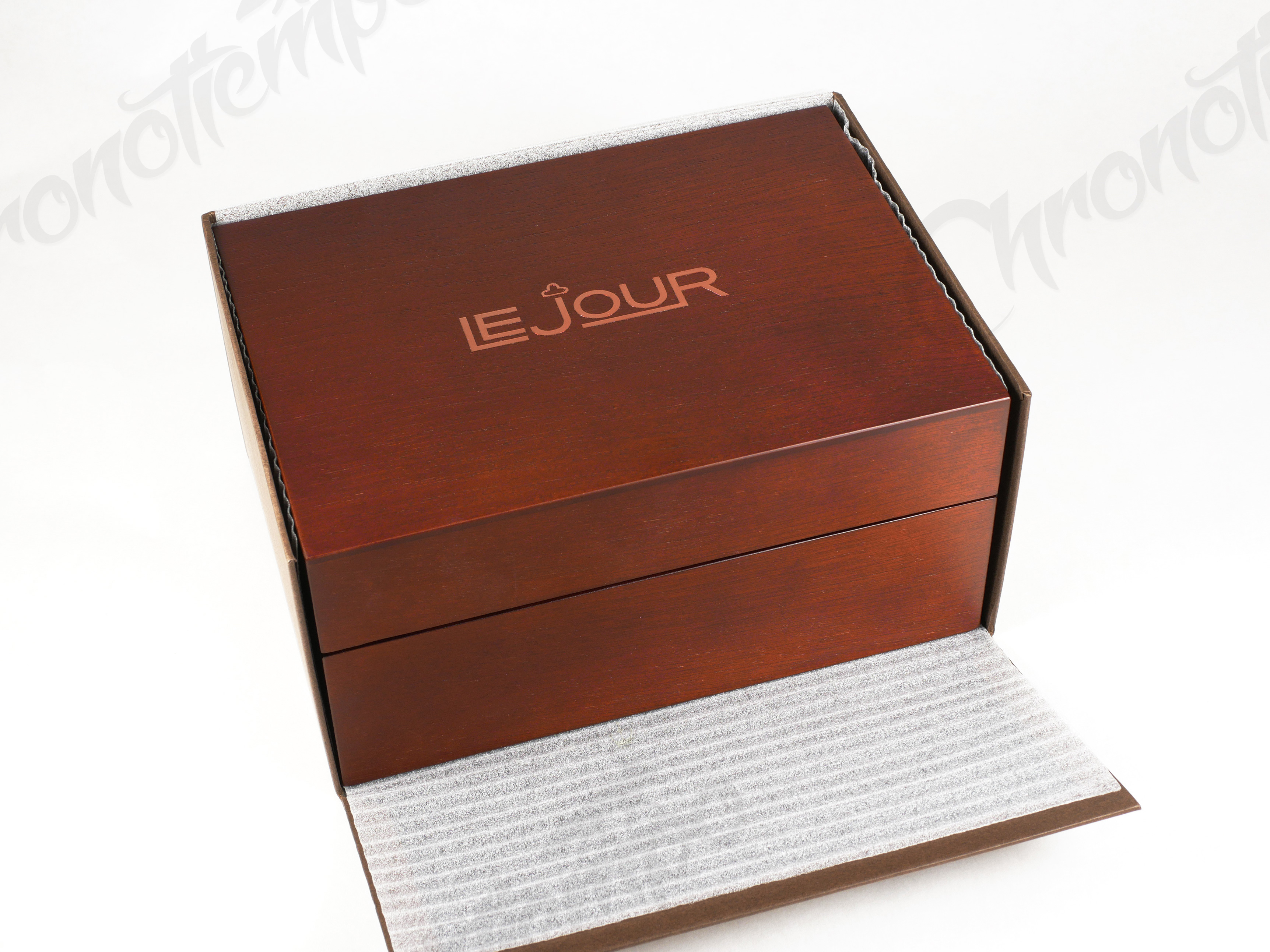 Le Jour Coral Diver 42mm Swiss Automatic Men's Diver Watch Black Bezel/Black Dial LJ-CD-001